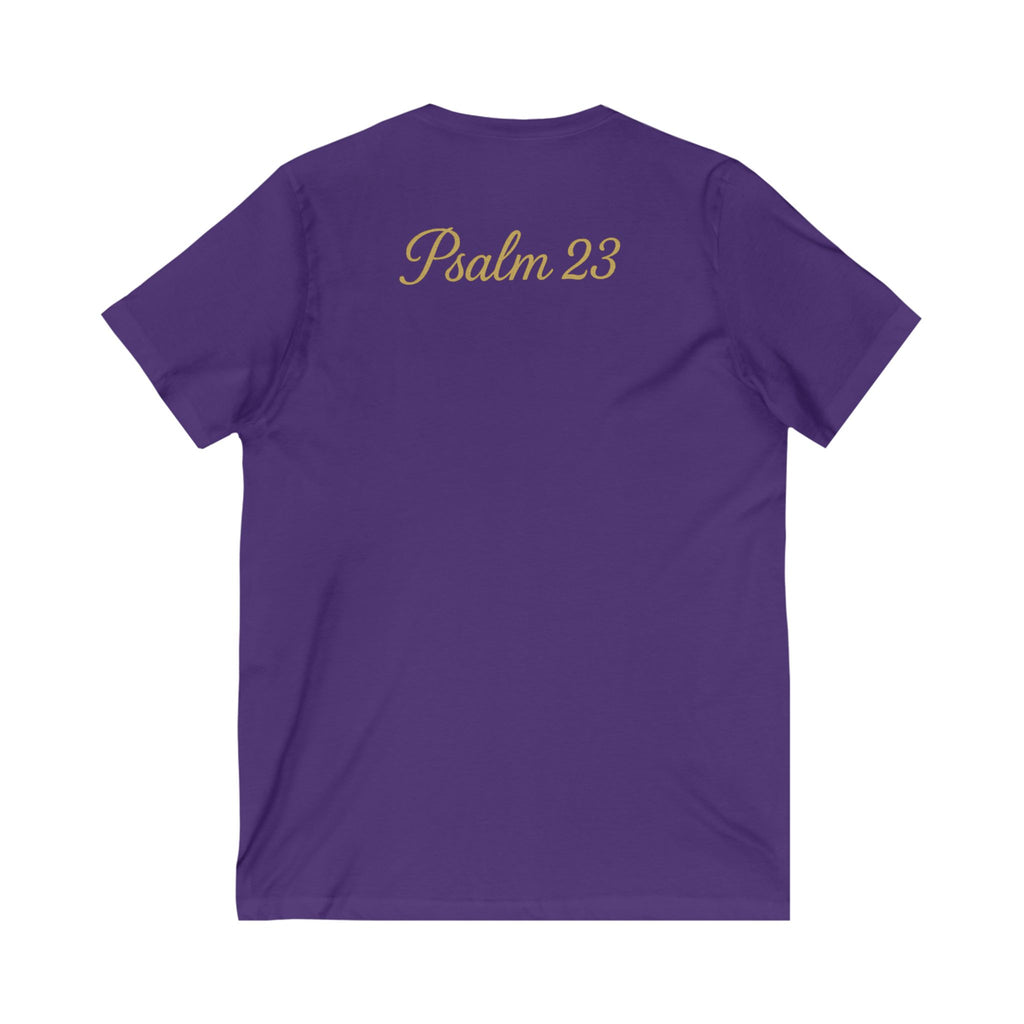 I walk with with The Most High Short Sleeve V-Neck Tee